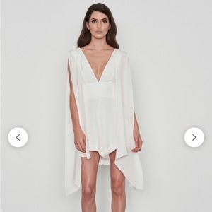 MISHA Collection Miramar silk playsuit romper